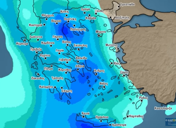 Καιρός 4-12: Η πορεία της κακοκαιρίας – Θέλει προσοχή – Ανάλυση Σάκη Αρναούτογλου