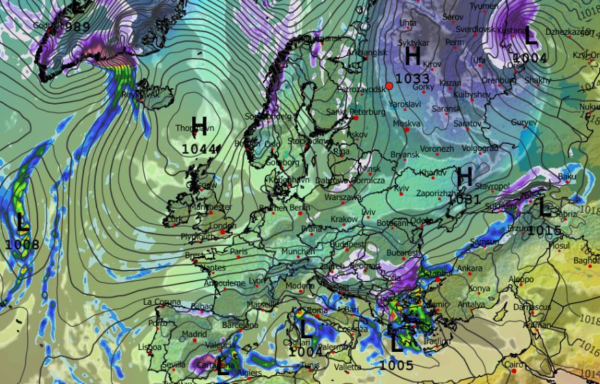 Καιρός: Τρέξιμο άκρως χειμωνιάτικο από το GFS με διαδοχικές κακοκαιρίες και με χιόνια