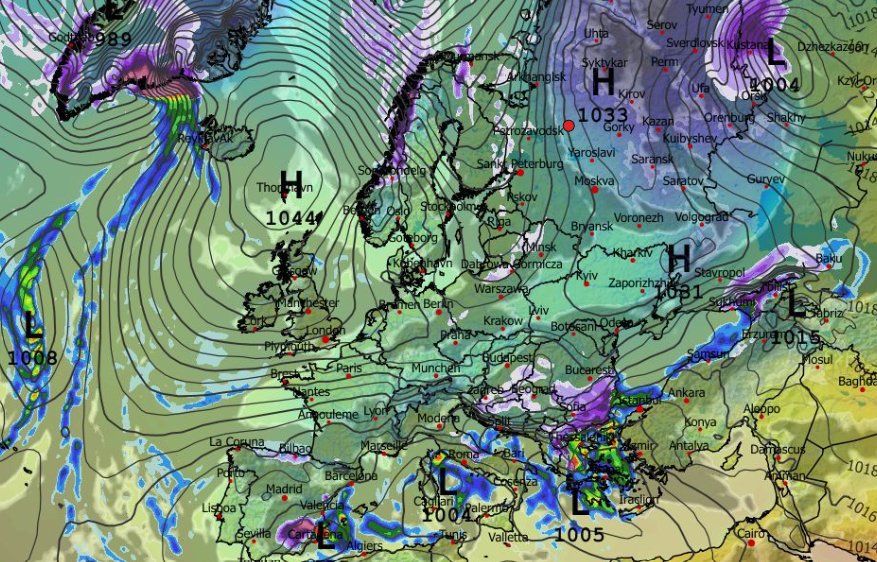 Καιρός: Τρέξιμο άκρως χειμωνιάτικο από το GFS με διαδοχικές κακοκαιρίες και με χιόνια