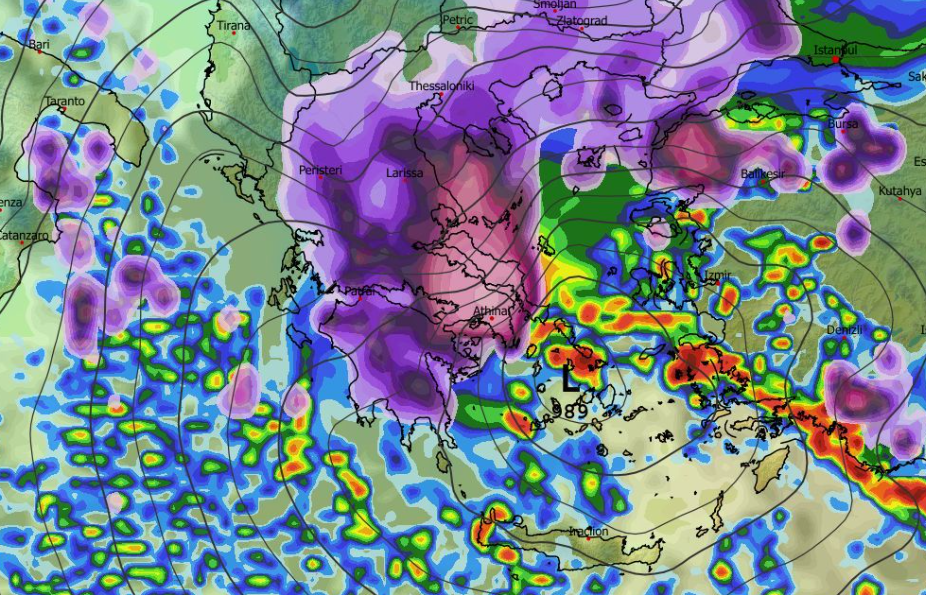 Καιρός: Ιστορικός – εικονικός χιονιάς για Αθήνα και όχι μόνο από ευρωπαϊκό