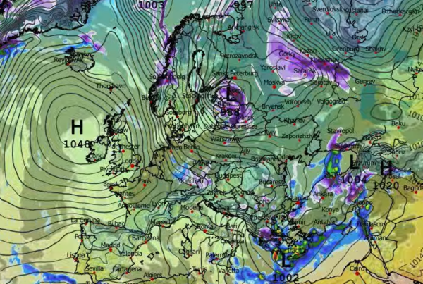 Καιρός Πρωτοχρονιά: Απίθανο τρέξιμο χιονοπτώσεων από GFS