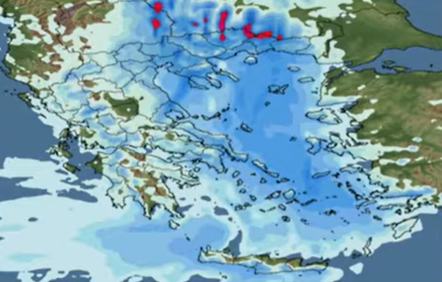 Καιρός 24-1: Βροχερό μοτίβο έως τέλος του μήνα – Ενημέρωση Παπακωστόπουλου (vid)