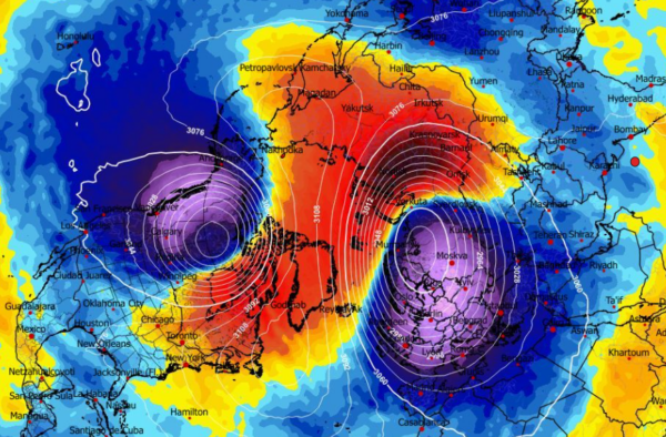 Καιρός 30-1: Σπάει στα δύο το polar vortex; Επιμένει το GFS (vid)