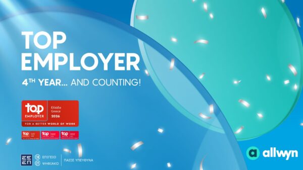 Allwyn: Κορυφαίος εργοδότης στην Ελλάδα με πιστοποίηση Top Employer 2026
