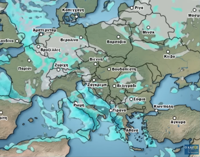 Καιρός 10-1: Πού θα χιονίσει Κυριακή και Δευτέρα – Ενημέρωση Αρναούτογλου (vid)