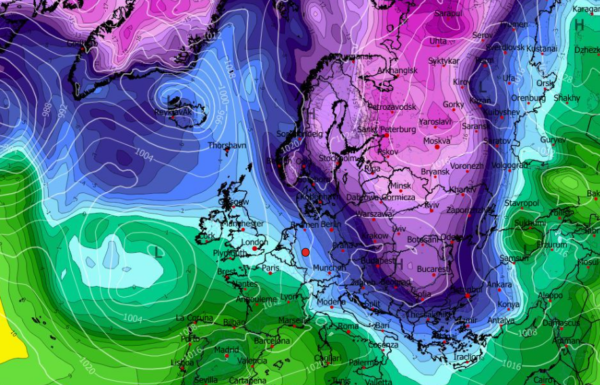 Καιρός 5-1: Διπλή ψυχρή εισβολή από το ECMWF – Κρατά την τάση για μετά (vid)