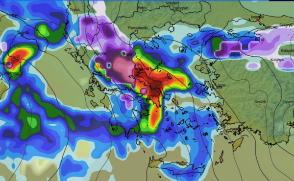 Καιρός 20-1: Ισχυρή κακοκαιρία προ των πυλών – Νέα δεδομένα GFS