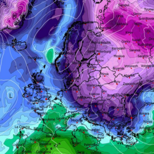 Καιρός 14-1: Επιμένει ψυχρά το αμερικανικό μοντέλο για μέρες (vid)