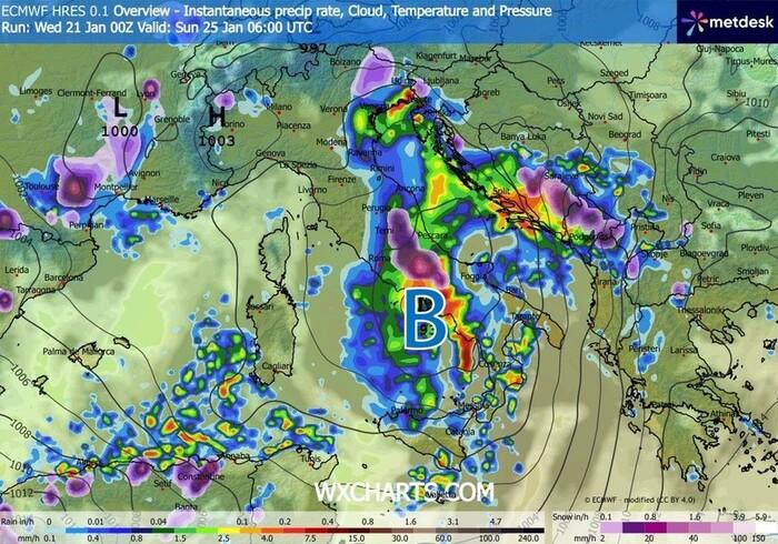 Ιταλοί μετεωρολόγοι: Μετά τον Harry, προσοχή στον κυκλώνα KIRSTIN