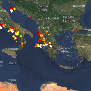 Καιρός 10-1: Καταιγίδες τώρα σε εξέλιξη – Πού εκδηλώνονται Live