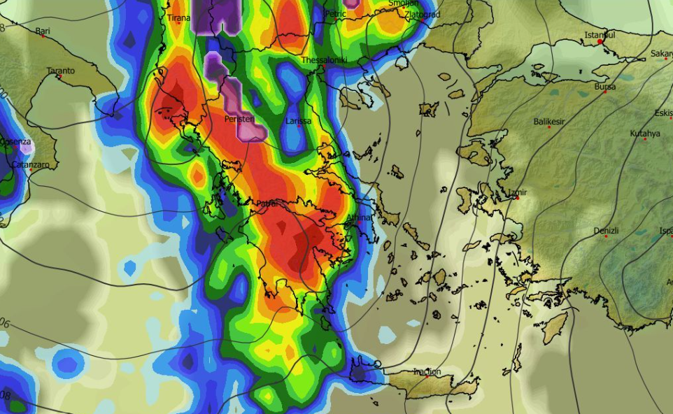 Καιρός 24-1: Νέα δεδομένα GFS – Καρέ καρέ η νέα κακοκαιρία και η προοπτική (vid)