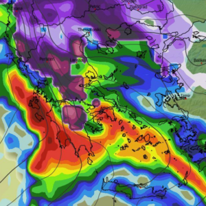 Καιρός 14-1: Διαδοχικές κακοκαιρίες με χιονοπτώσεις – Επιμένει το GFS στην τάση