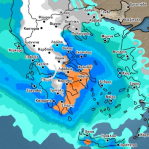 Καιρός 19-1: Πού θα χιονίσει; Ανάλυση Αρναούτογλου και για τις καταιγίδες