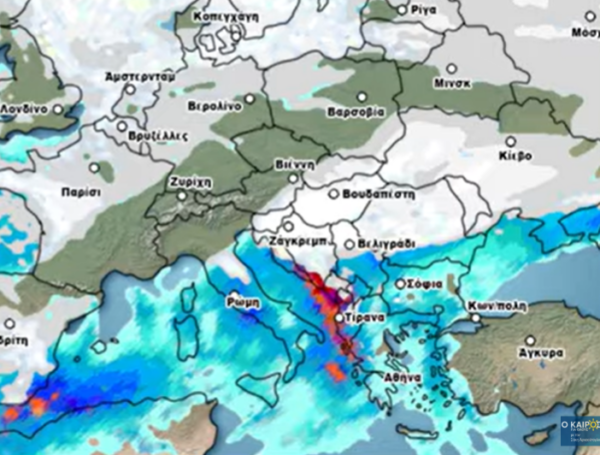Καιρός 4-1: Εχει και επικίνδυνες βροχές – Προειδοποίηση Αρναούτογλου (vid)