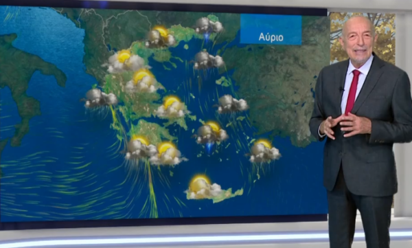 Καιρός 25-1: Νέος γύρος βροχών και καταιγίδων – Ενημέρωση Τάσου Αρνιακού