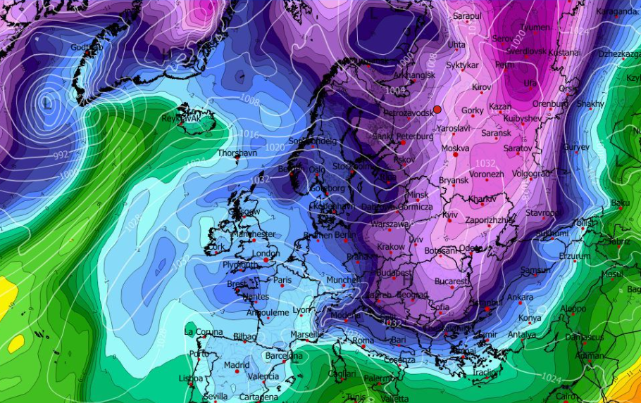 Καιρός ECMWF: Από 10 Γενάρη η τάση για νέα ψυχρή εισβολή (vid)