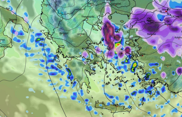 Καιρός 6-1: Πού βγάζει τις χιονοπτώσεις το ECMWF – Νέα δεδομένα (vid)