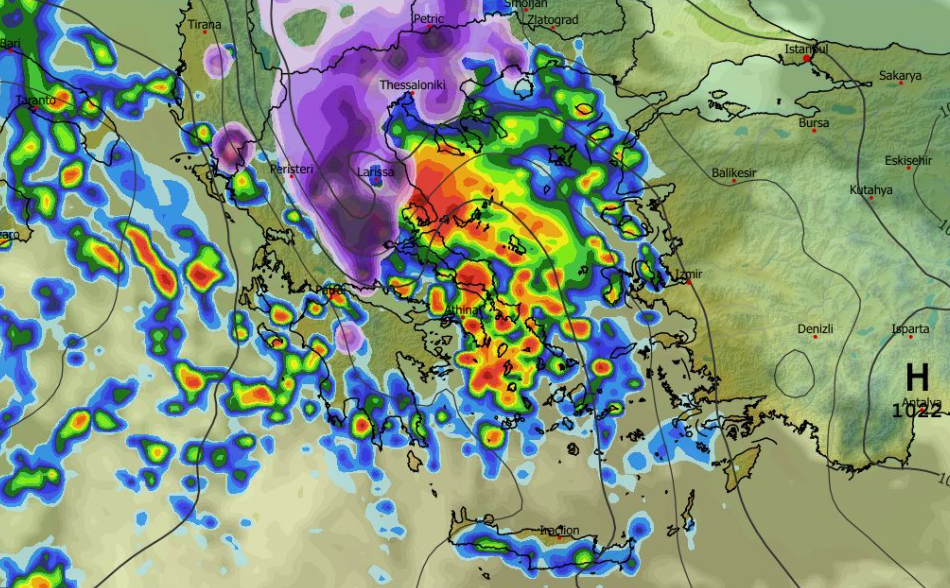 Καιρός 16-1: Χιονοκαμπάνες ευρωπαϊκού για την Τετάρτη (vid)