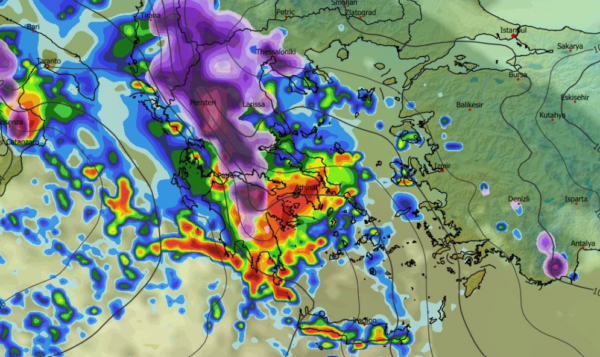 Καιρός 17-1: Διήμερο ισχυρών χιονοπτώσεων και από το ECMWF