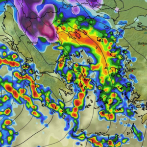 Καιρός 28-1: Χιονοεκπλήξεις από το ευρωπαϊκό Κυριακή – Δευτέρα (vid)