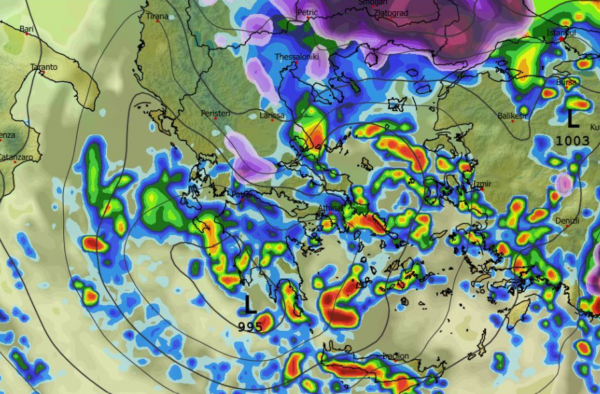 Καιρός 30-1: Πού θα χιονίσει την Κυριακή; Πρωινά δεδομένα ECMWF