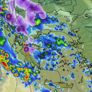 Καιρός 13-1: Αλλη εικόνα για τις χιονοπτώσεις από το ECMWF (vid)