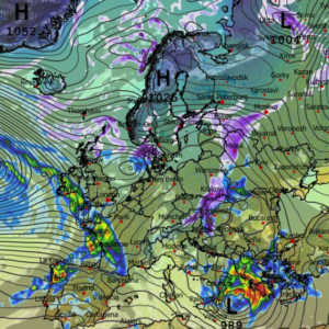 Καιρός 22-1: «Καμπανάκια» GFS για νέες ισχυρές κακοκαιρίες (vid)