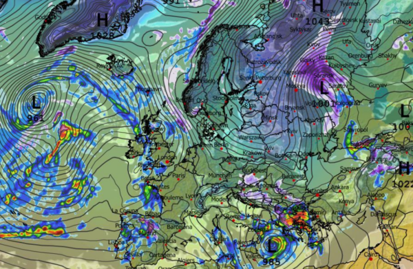 Καιρός 30-1: Ισχυρή η κακοκαιρία Κυριακής – Δευτέρας και θέλει προσοχή (vid)