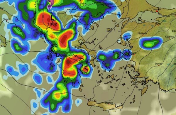 Καιρός 5-1: Διαδοχικές κακοκαιρίες από το GFS – Καρέ καρέ η εξέλιξη (vid)