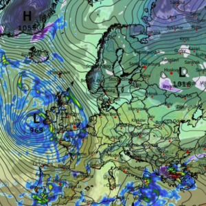 Καιρός GFS: Διαδοχικές ισχυρές κακοκαιρίες – Ακρως χειμωνιάτικο σκηνικό