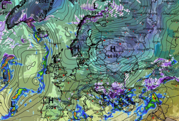 Καιρός 13-1: Διαδοχικές κακοκαιρίες και με χιόνια από το GFS (vid)