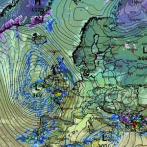 Καιρός: Εντυπωσιακή παρέλαση βαρομετρικών χαμηλών – Επιμένει το GFS (ωιδ