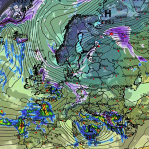 Καιρός 24-1: Επιμένει για διαδοχικές κακοκαιρίες το GFS (Vid)