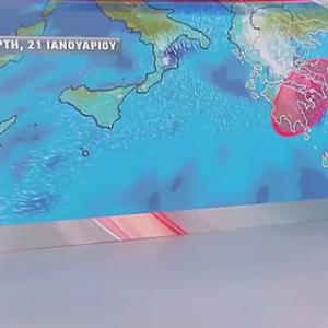 Καιρός 21-1: Πότε φτάνουν οι καταιγίδες στην Αττική – Η ανάλυση του Γιαννόπουλου