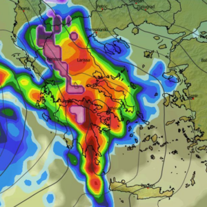 Καιρός 30-1: Καρέ – καρέ η νέα ισχυρή κακοκαιρία με έντονες καταιγίδες και χιόνια (vid)