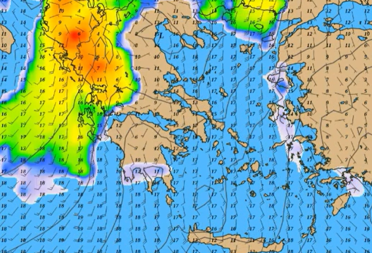 Καιρός: Βίντεο – ενημέρωση Κολυδά – Εχει βροχές η προοπτική (vid)