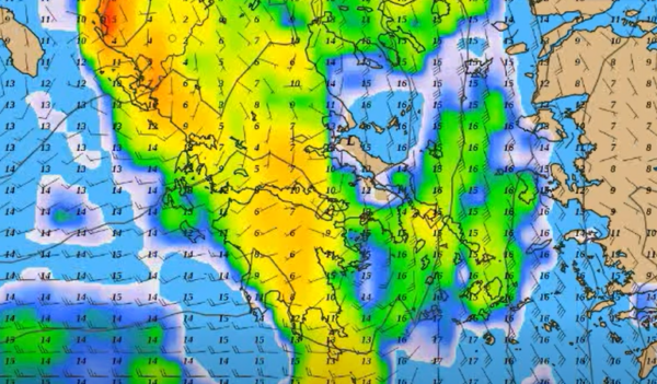 Καιρός 25-1: Ενημέρωση Κολυδά για 3 κύματα κακοκαιρίας, το ένα πίσω απ’ το άλλο (vid)