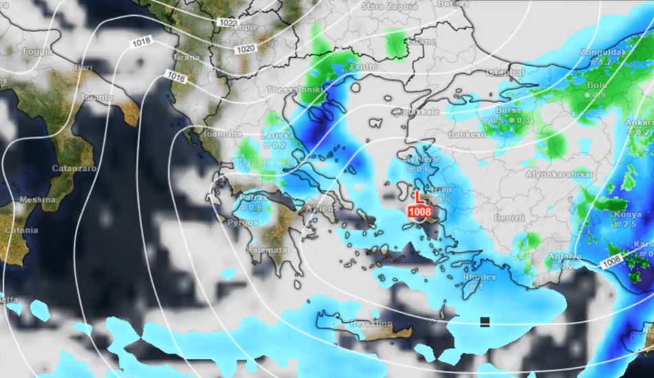 Καιρός 10-1: Πού θα χιονίσει; Ανάλυση Κολυδά – Τι αναμένει για την Αττική (vid)