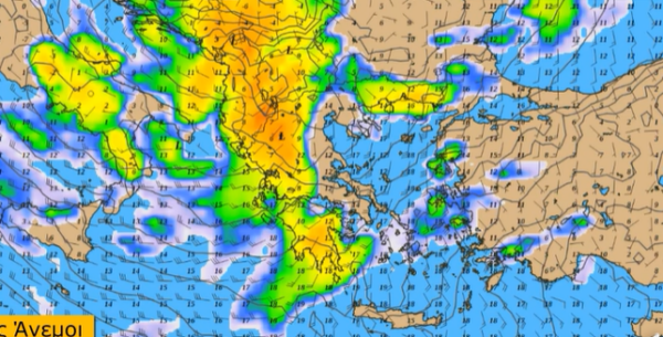 Καιρός 7-1: Η προοπτική έως την Κυριακή – Νέα ενημέρωση Κολυδά (vid)