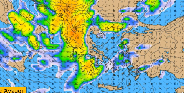 Καιρός 7-1: Η προοπτική έως την Κυριακή – Νέα ενημέρωση Κολυδά (vid)