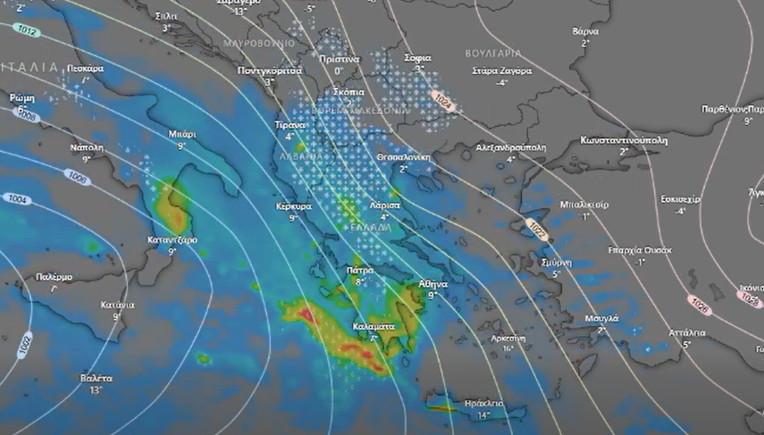 Καιρός 17-1: Βίντεο – ενημέρωση Κολυδά για την επιδείνωση της Τετάρτης