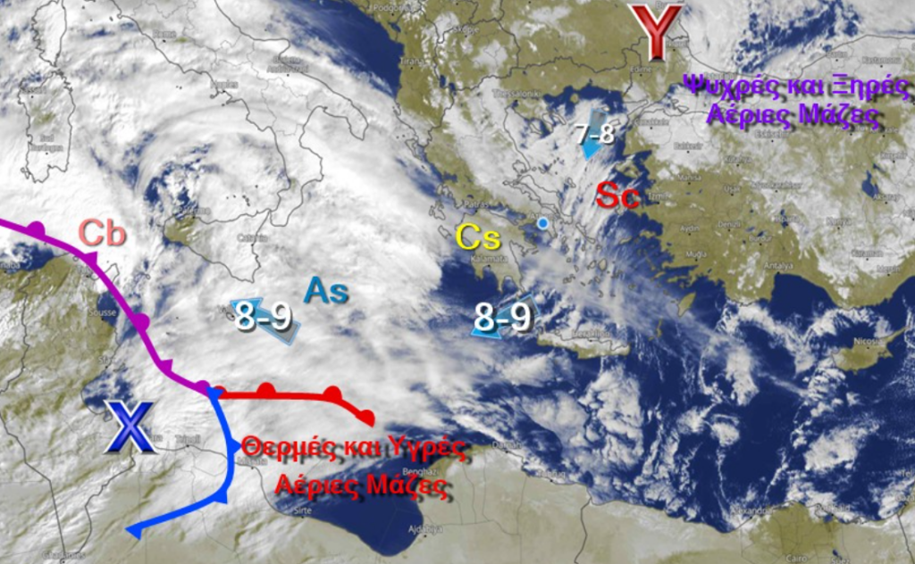 Καιρός: Ενημέρωση Κολυδά για ισχυρή κακοκαιρία και χειμώνα με διάρκεια