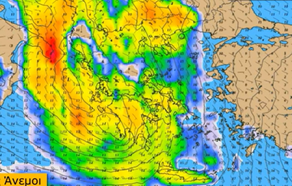 Καιρός 23-1: Ενημέρωση Κολυδά για μεταβολή και πολλές βροχές από εβδομάδα (vid)