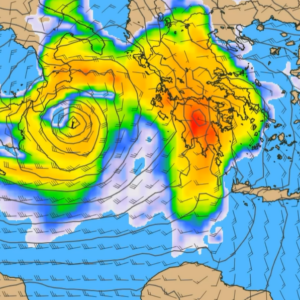 Καιρός 30-1: Προειδοποίηση Κολυδά για ισχυρές βροχές και καταιγίδες (vid)