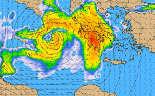 Καιρός 30-1: Προειδοποίηση Κολυδά για ισχυρές βροχές και καταιγίδες (vid)
