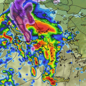 Καιρός 29-1: Καταιγίδες στα πεδινά και χιόνια σε ορεινά – ημιορεινά την Κυριακή