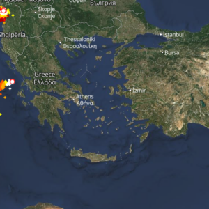 Καιρός 2-1: Καταιγίδες Live – Πού εκδηλώνονται τώρα