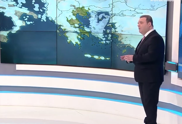 Καιρός 9-1: Επιμένει ο Μαρουσάκης – Ερχονται χιόνια και σε χαμηλά υψόμετρα (vid)