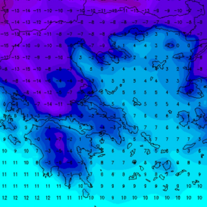 Καιρός 8-1: Προειδοποίηση Μαρουσάκη – Κύμα χιονιά και χαμηλά…