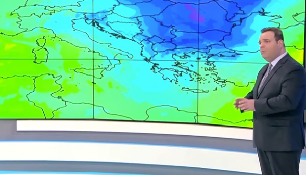 Καιρός 8-1: Πολική φωτοβολίδα… Μαρουσάκη! Χιόνια και στα βόρεια προάστια της Αττικής (vid)